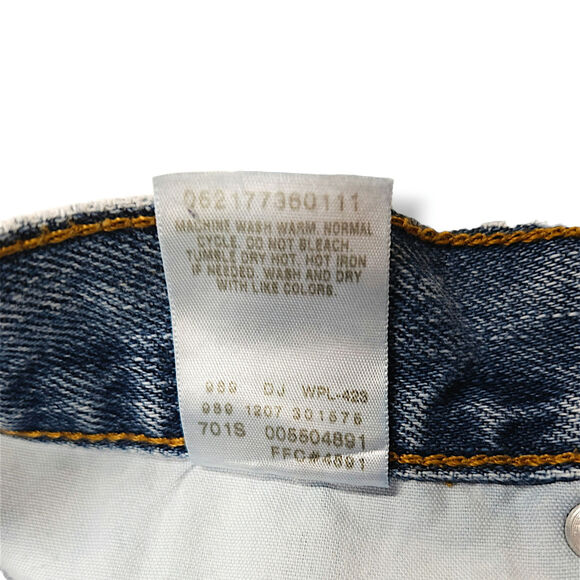 Levi’s 550 Relaxed Fit Taper Jeans W38 L32 Medium Stonewash Loose Baggy Y2K VTG - Picture 9 of 11